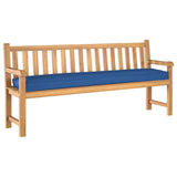 Pallet Cushion Set 2 pcs Royal Blue 180 x 40 x 8 cm 42001725