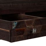 Coffee Table Solid Reclaimed Wood 100x60x35 cm 245918