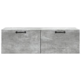 Wall-Mounted TV Cabinet Concrete Grey 98 x 41 x 30 cm 899038