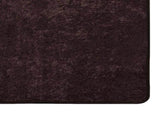 Rug Runner MARSA Anthracite 50 x 400 cm Polyester and PVC 42023166