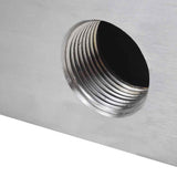 Rectangular Waterfall Pool Fountain Stainless Steel 90 cm 41668