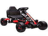 Pedal Go Kart for Kids Aged 3-6 Years, with Freewheel System, Brake, EVA Anti-Slip Wheels, Red T3398P378924