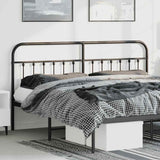 Metal Replace Headboard Black 180 cm 352614