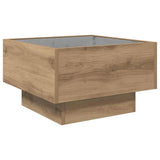 Coffee Table Artisan oak 50 x 50 x 30 cm Engineered wood 879660