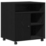 Printer Stand Black oak 60 x 50 x 67 cm Engineered wood 862284