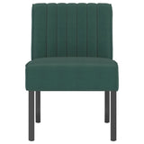 Slipper Chair Dark Green Velvet 352453