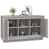 Sideboard Grey Sonona 102x35x60 cm Engineered Wood 831883