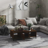 Coffee Table Brown Oak 103.5x60x35 cm Engineered Wood 813181