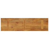 Table Top 110x40x2.5 cm Rectangular Solid Wood Mango 371581