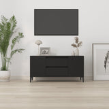 TV Cabinet Black 102x44.5x50 cm Engineered Wood 819605