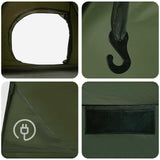 Instant Tent Olive Green 305 x 215 x 140 cm Polyester and Steel 42029018