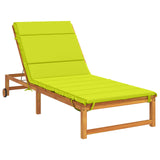 Sunlounger Cushion GEMERT 100% Polyester Bright Green 948572