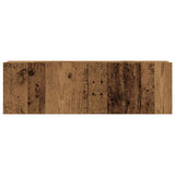3 Piece TV Cabinet Set Wall-mounted Old Wood Engineered Wood 3329197