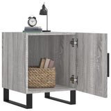 Bedside Cabinets 2 pcs Grey Sonoma 40x40x50 cm Engineered Wood 827625