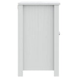 Bathroom Sink Cabinet BERG White 60x34x59 cm Solid Wood Pine 358552