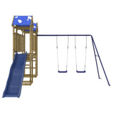 Outdoor Playset Impregnated Wood Pine 3278961