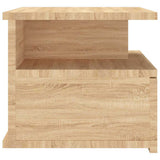 Floating Nightstands 2 pcs Sonoma Oak 40x31x27 cm 800412