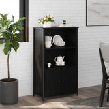 Highboard Black 62x32x103.5 cm Engineered Wood 834215