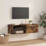 Wooden Cabinet Smoked Oak 100.5 x 39 x 30 cm Engineered Wood 880246