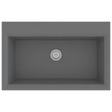 Kitchen Sink Grey 79 x 50 x 31 cm Granite 147054