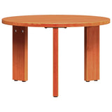 Coffee Table 2 pcs Wax Brown Solid Pine wood 873561