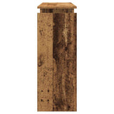 Console Table Old Wood 102x30x80 cm Engineered Wood 856626