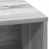 LED Sideboard Grey Sonoma 71 x 34.5 x 75 cm Engineered Wood 869655