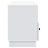 TV Cabinet with Drawer White 102 x 34.5 x 47 cm Engineered Wood 895365