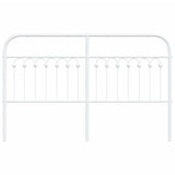 Metal Replace Headboard White 150 cm 376683