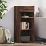 Sideboard Brown Oak 40x42.5x93 cm Engineered Wood 846319