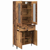 Highboard Old Wood 69.5 x 34 x 180 cm Engineered Wood 3415735