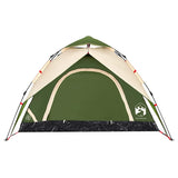 Camping Tent Dome 3-Person Green Quick Release 4004177