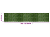Balcony Screen with Leaves Green 600 x 150 cm 42040666