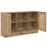 Sideboard Artisan Oak 120x30,5x70 cm Engineered Wood 856163