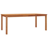 5 Piece Garden Dining Set Solid Wood Teak 3157173