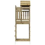 Play Tower Brown 52.5 x 85 x 238 cm Solid Impregnated Wood 3417207