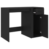 Desk Black 100x49x75 cm Engineered Wood 816785