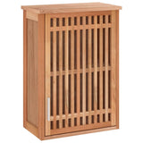 Wall-mounted Bathroom Cabinet 42x23x60 cm Solid Wood Walnut 350357
