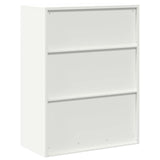 Storage Cabinet White 80 x 40 x 105 cm Steel 891693