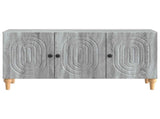 TV Cabinet Grey Sonoma 99 x 34.5 x 50 cm Engineered Wood 894261