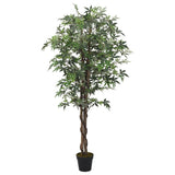 Artificial Maple Tree 504 Leaves 150 cm Green 359022