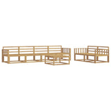 Outdoor Sofa Set 7 pcs White 3386088