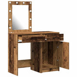 Dressing Table 2 pcs Brown 50 x 41 x 135 cm Engineered wood 3334243