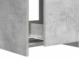 Bathroom Under Sink Cabinet Concrete Grey 78.5 x 37.5 x 81 cm 890715