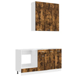 Kitchen Unit LYON 5 pcs Smoked Oak Engineered Wood 3438231