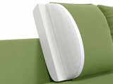 3-Seater Sofa 3-Seater Light Green 222 x 81 x 89 cm Velvet 42048645