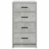 Sideboard Concrete grey 40 x 41 x 75 cm Engineered wood 865058