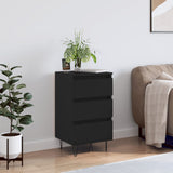 Sideboard Black 40x35x70 cm Engineered Wood 831093
