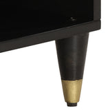 TV Cabinet 80x33x46 cm Solid Wood Mango 358337