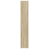 Bathroom Cabinet Sonoma Oak 30x30x183.5 cm Engineered Wood 849608